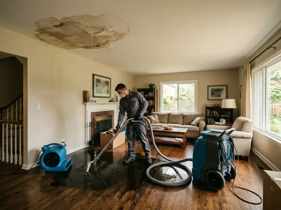 attic-pipe-burst-ceiling-drip-008 — frequently asked questions, Water Damage Restoration & Carpet Care in Piney Point Villag…